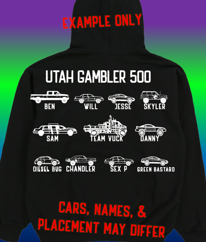 Utah Gambler 500 Hoodie