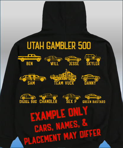 Utah Gambler 500 Hoodie